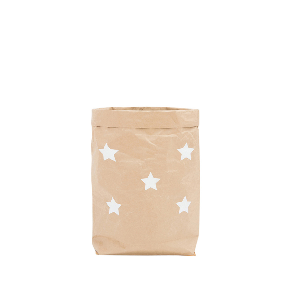 Эко-мешок для игрушек Small Stars из крафт бумаги VAMVIGVAM  282067 Белый;бежевый Santreyd  - Вид №5