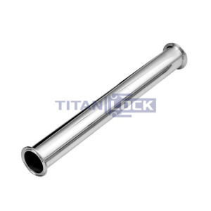 Царга CLAMP DN100, L=300, нерж.316, DIN TL100/300TCL TITAN LOCK
