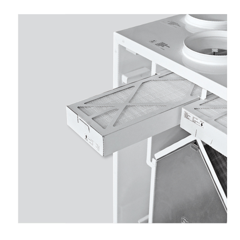 Вентиляционная установка с пластинчатым рекуператором тепла Soler Palau CAD HE 450 EC V BASIC PH cad14029 - Вид №2