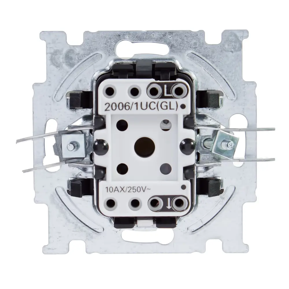 Выключатель ABB BJB Basic 55 Шале 1 клавиша цвет белый STLM-2192311 - Вид №3