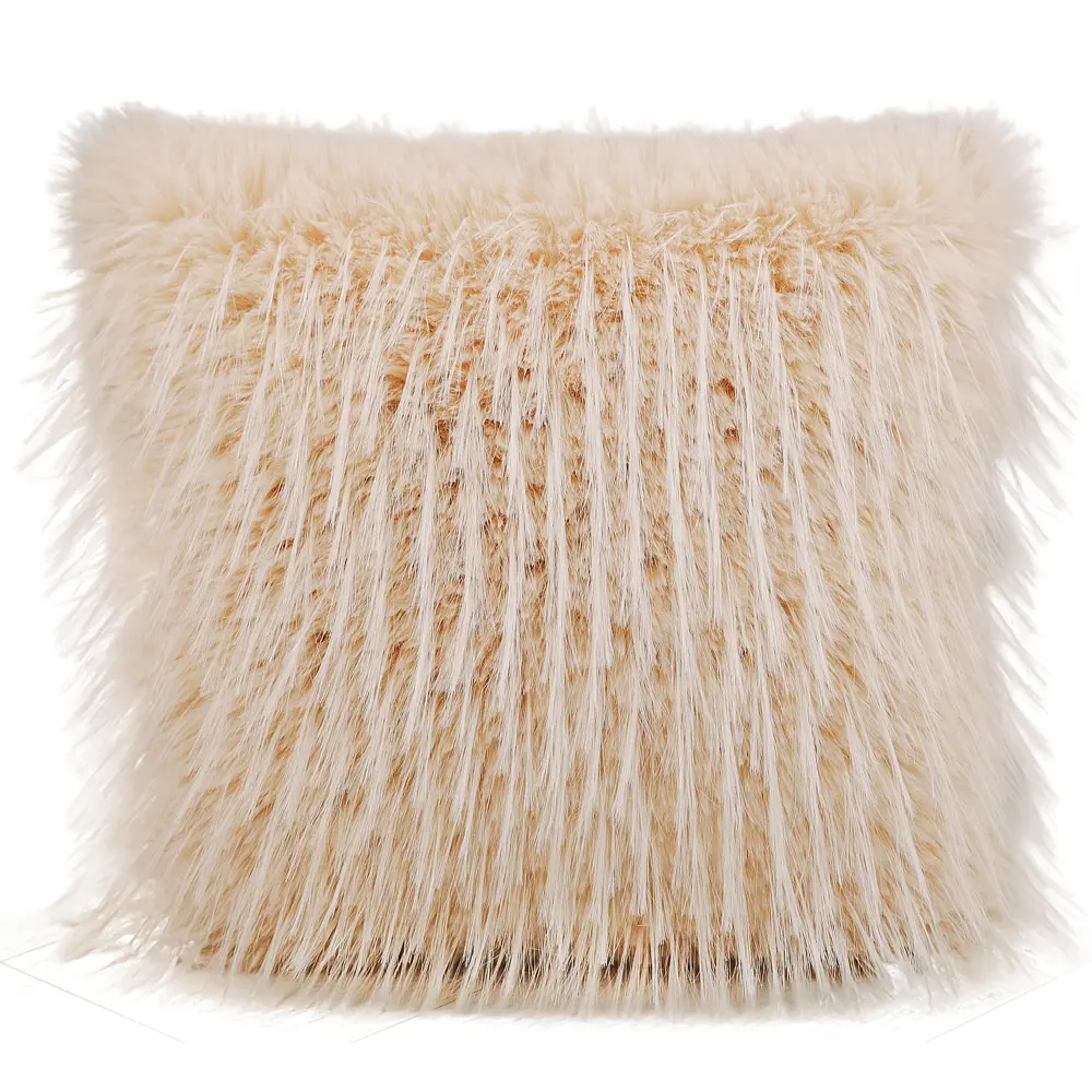 Подушка Лама 45x45 см цвет бежевый LINEN WAY STLM-2093576