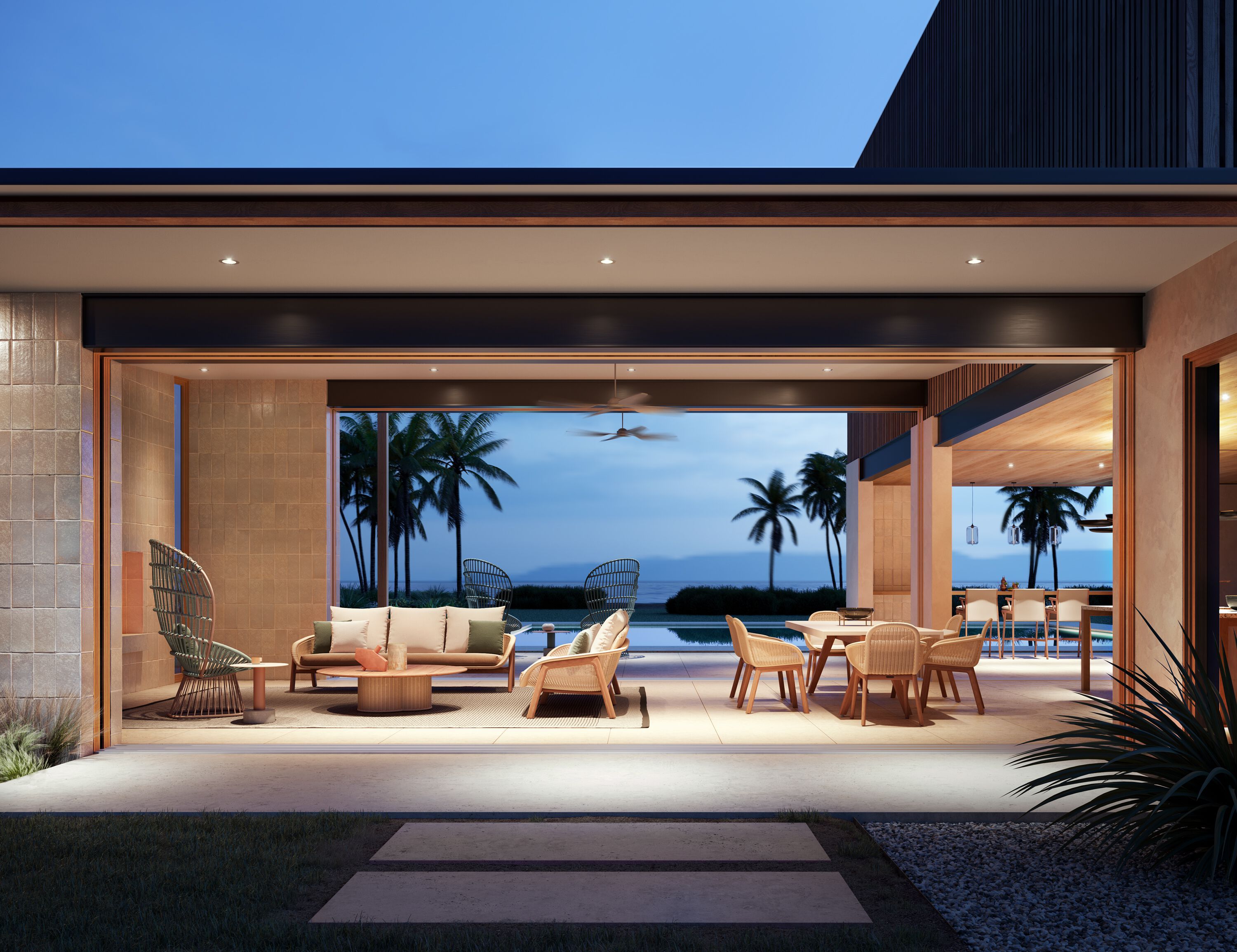 Садовый стул Kettal плетеная ARCH-00025959 - Вид №4