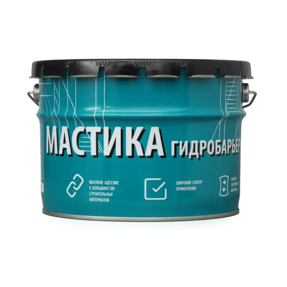 Мастика гидроизоляционная Гидробарьер №6 универсальная 10 кг Santreyd Не применимо STLM-2100934 - Вид №1