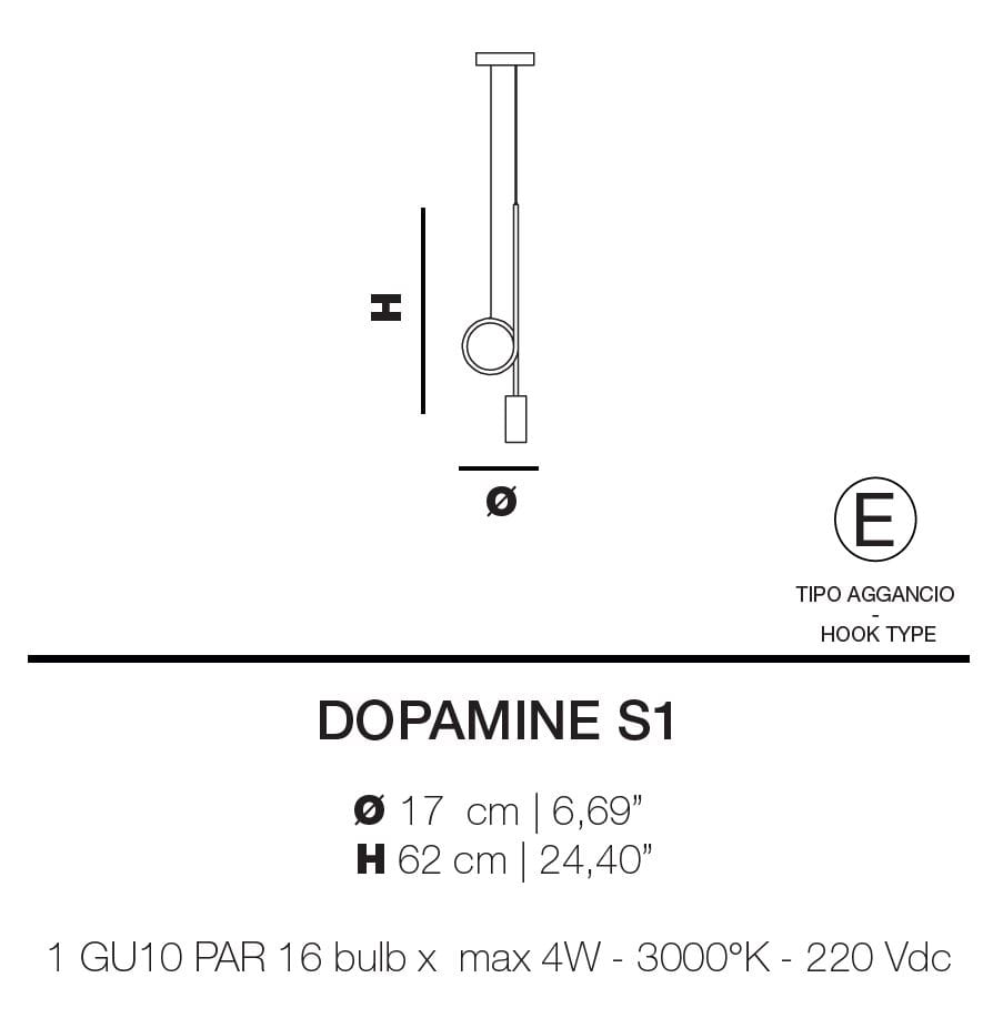 Светодиодный подвесной светильник Euroluce Lampadari Dopamine ARCH-00086325 - Вид №2