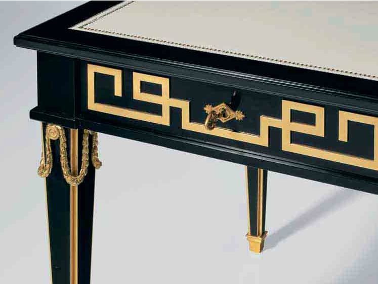 Деревянный письменный стол с ящиками OAK Галерея ARCH-00031789 - Вид №1