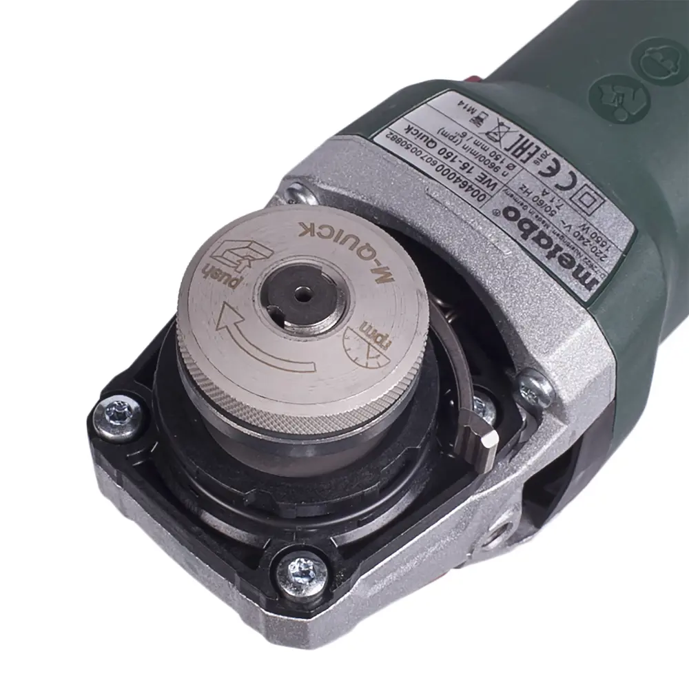 Углошлифовальная машина (болгарка) Metabo WEV 15-125 Quick, 1550 Вт, 125 мм 18118867 STLM-2012919  - Вид №3