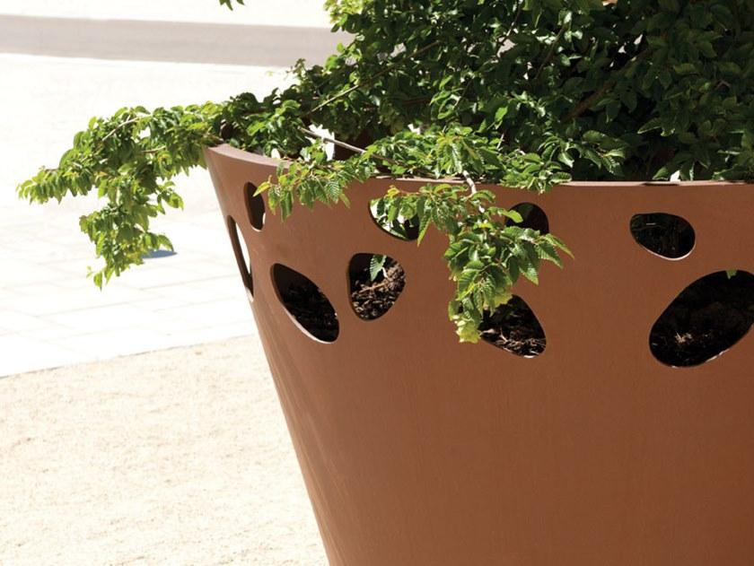 CYRIA Круглая сеялка для общественных мест из стали Corten ™ Green palacio sun-id-1416223 - Вид №2