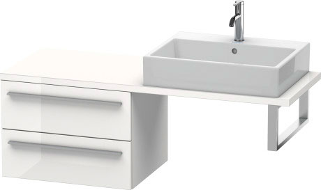 XL542804343 X-Large Шкафчик для компактной консоли Базальт матовый, декор Duravit - Вид №2