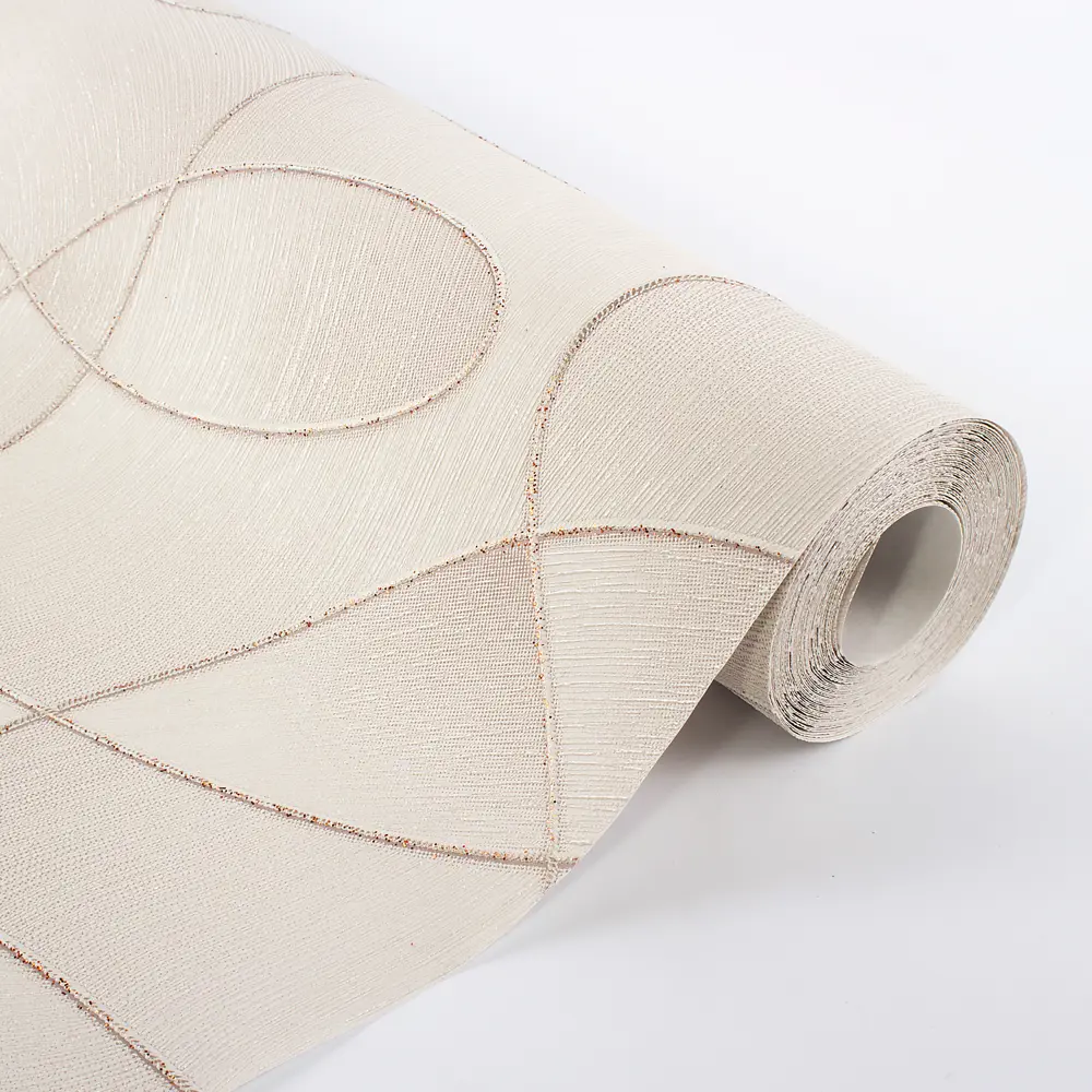 Обои флизелиновые Gomel-Fox Лирика бежевые 1.06 м 8983 Santreyd STLM-2132132 - Вид №1