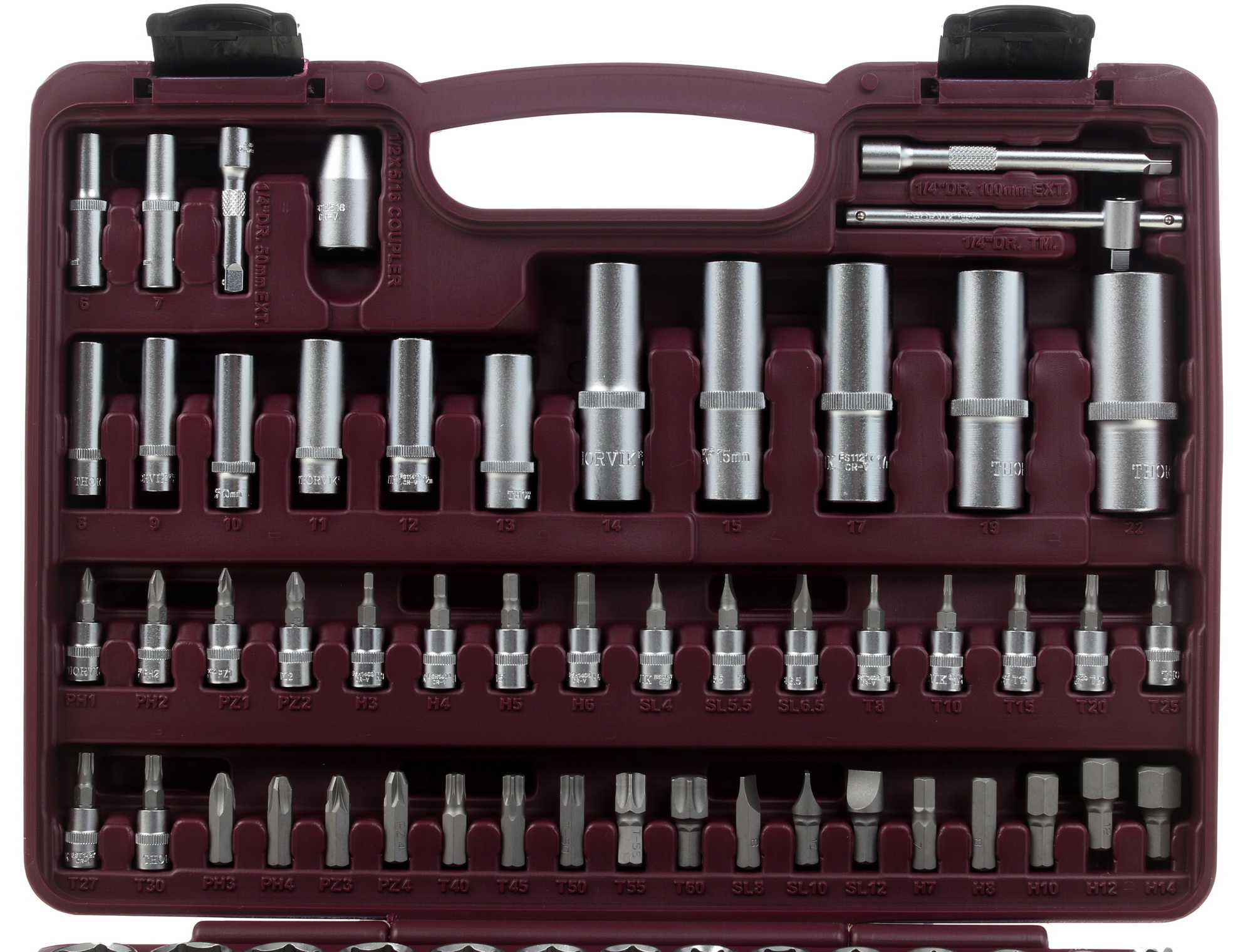 Набор инструментов Thorvik UTS0108 7979548 STDN-0136311 - Вид №1