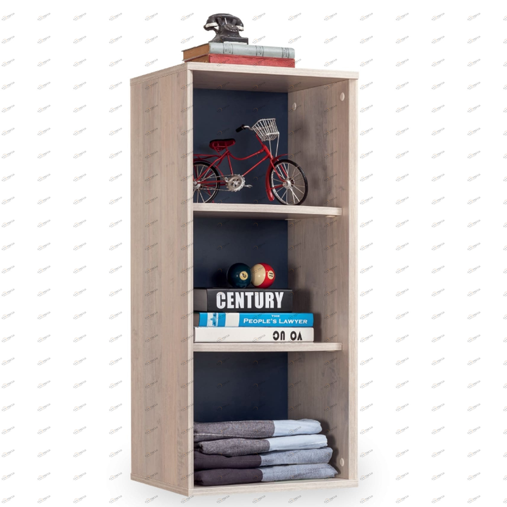 Стеллаж узкий Trio CILEK TRIO 00-3832622 Бежевый Santreyd