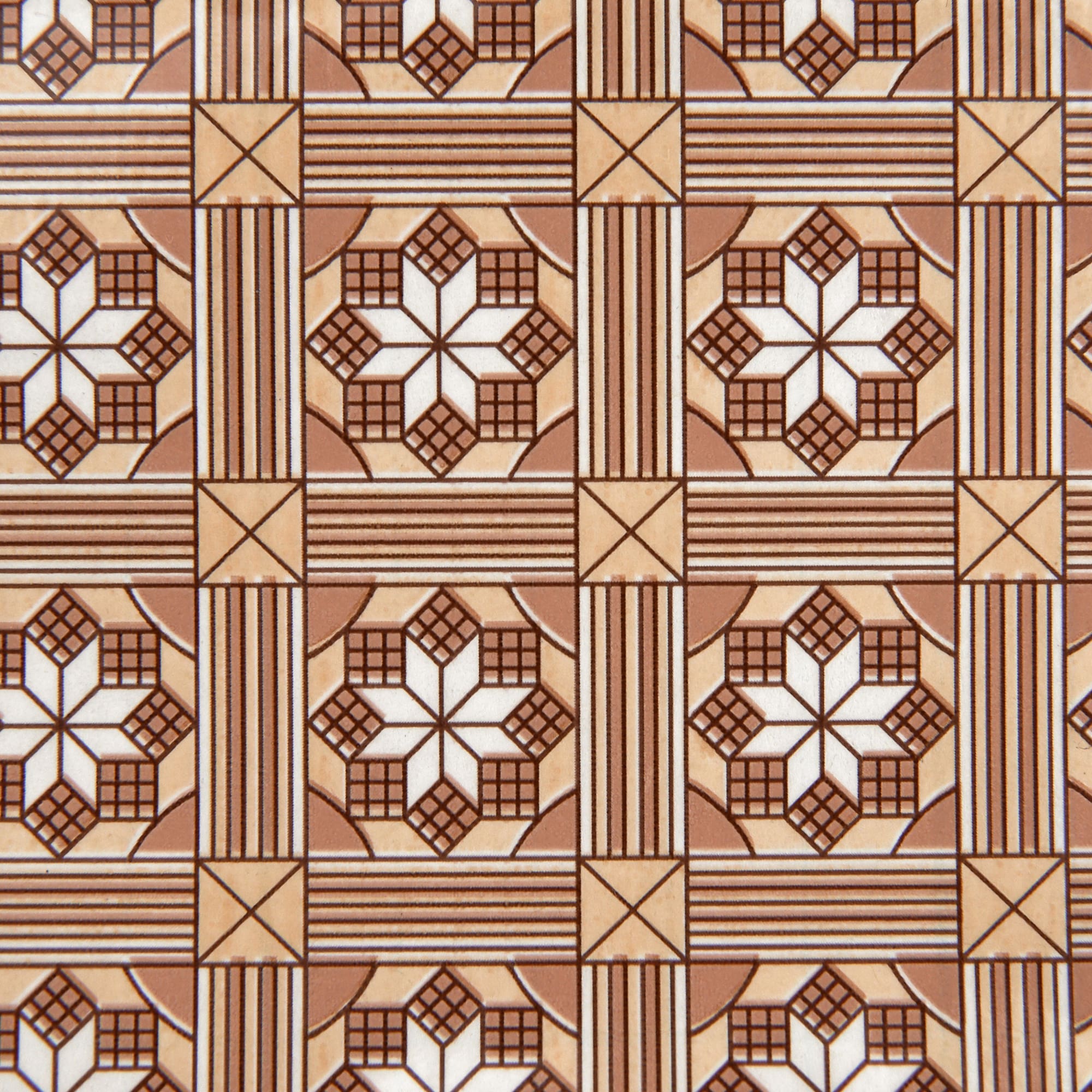 81947701 Плёнка самоклеящаяся «Коричневые квадраты» 0,45х2 м Santreyd 