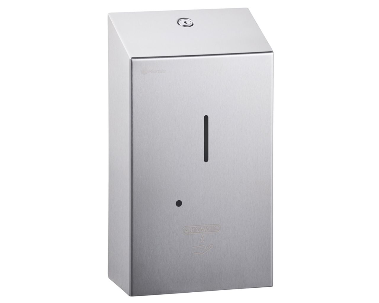 DSM505 Бесконтактный автоматический дозатор жидкого мыла STELLA AUTOMATIC, емкость бака 1000 мл, матовая сталь Merida 