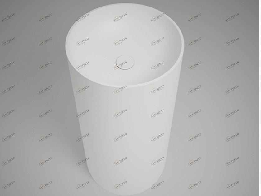 Sa0505n44 Напольная раковина стоящая овальная Blu Bathworks® COCO