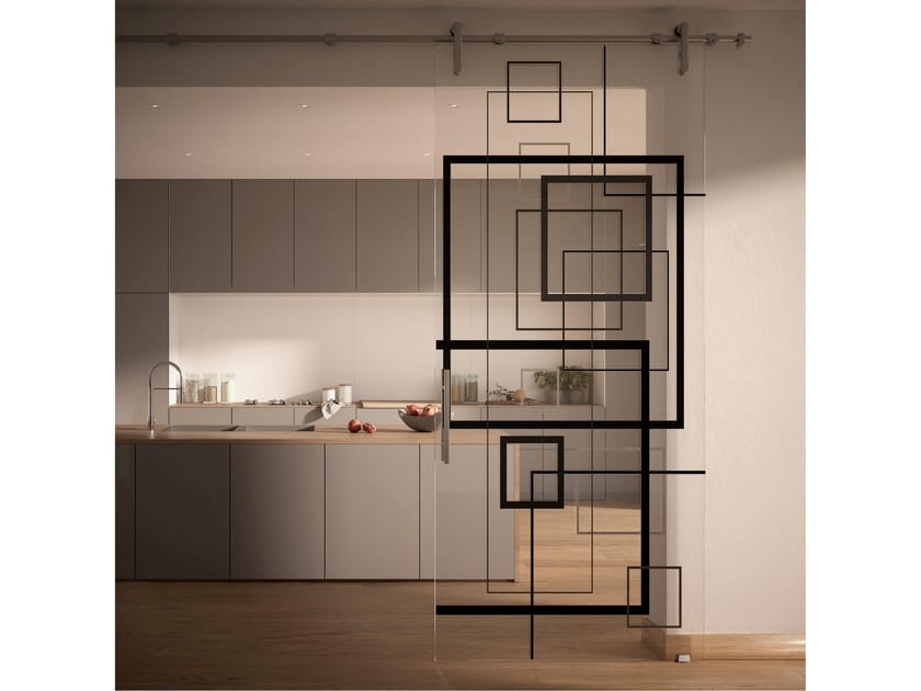 Раздвижные стеклянные двери DIERRE Lucenti ARCH-00125885