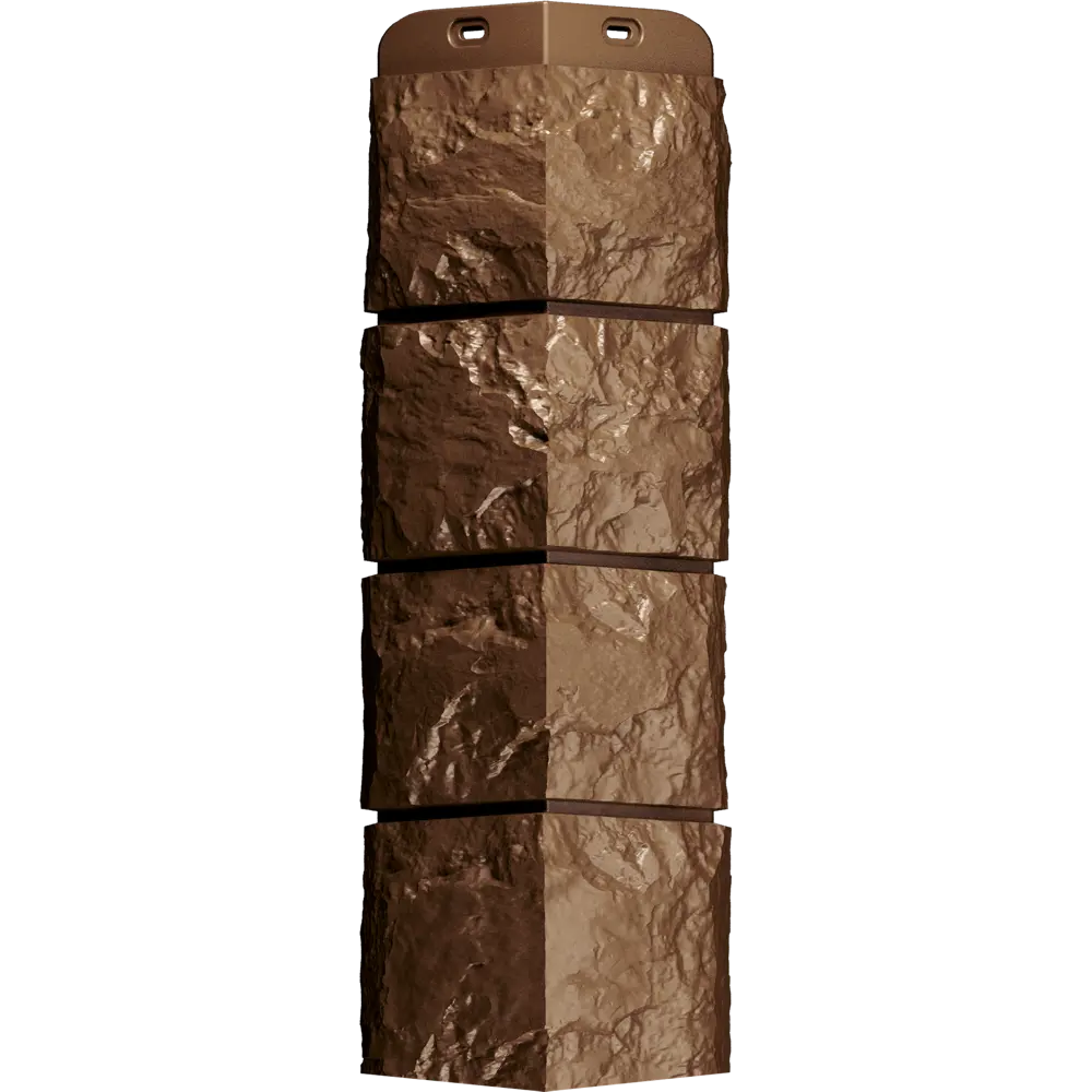 86273085 Угол наружный под камень Döcke цвет кедровый орех STLM-1018752 Bergart