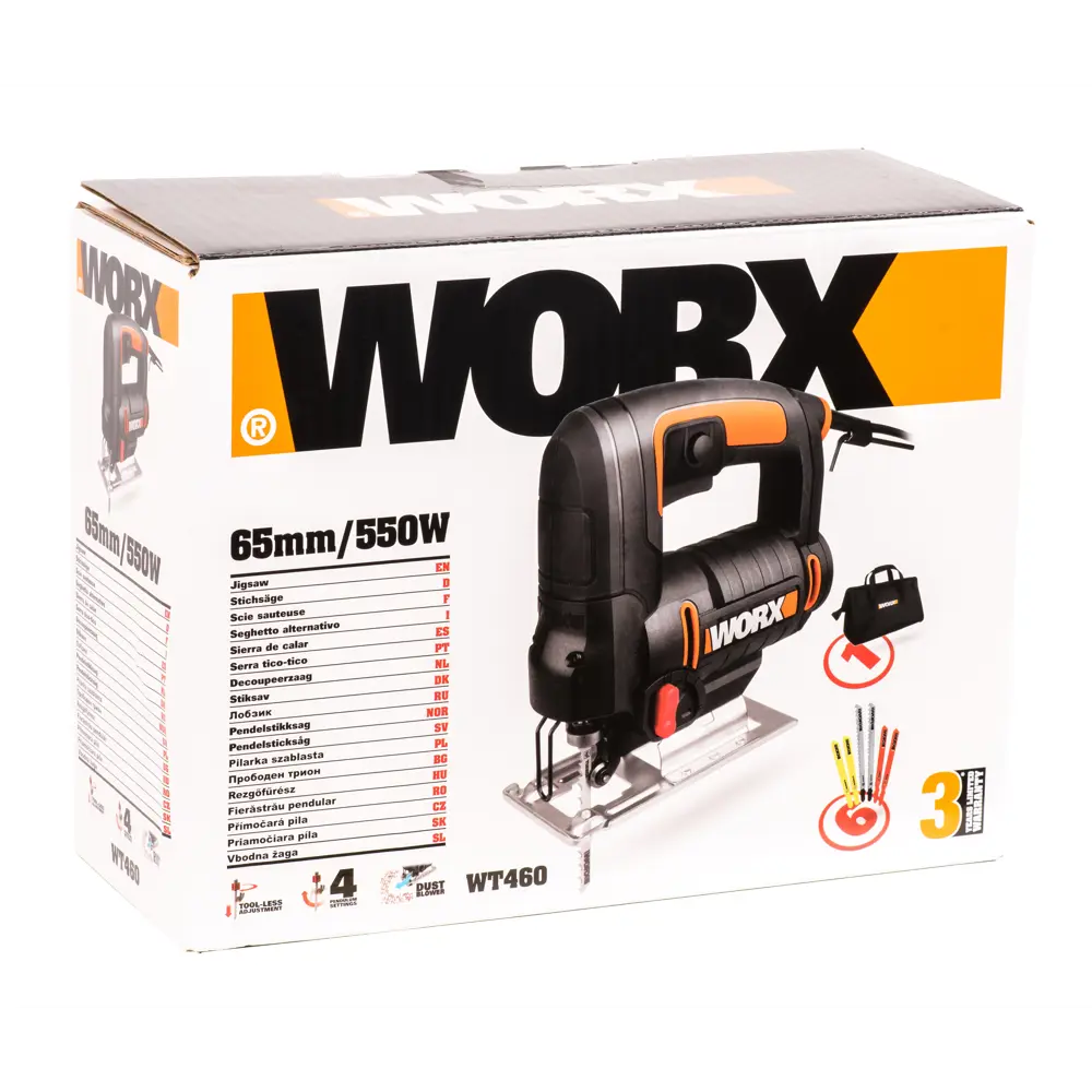 Лобзик Worx WT460, 550 Вт STLM-2017346 - Вид №9