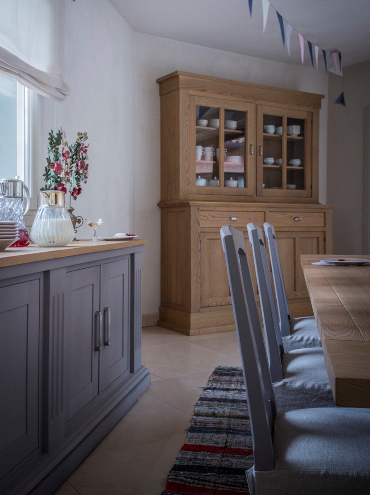 Деревянный стул с тканевым сиденьем Deodara Giuliana ARCH-00019111 - Вид №3