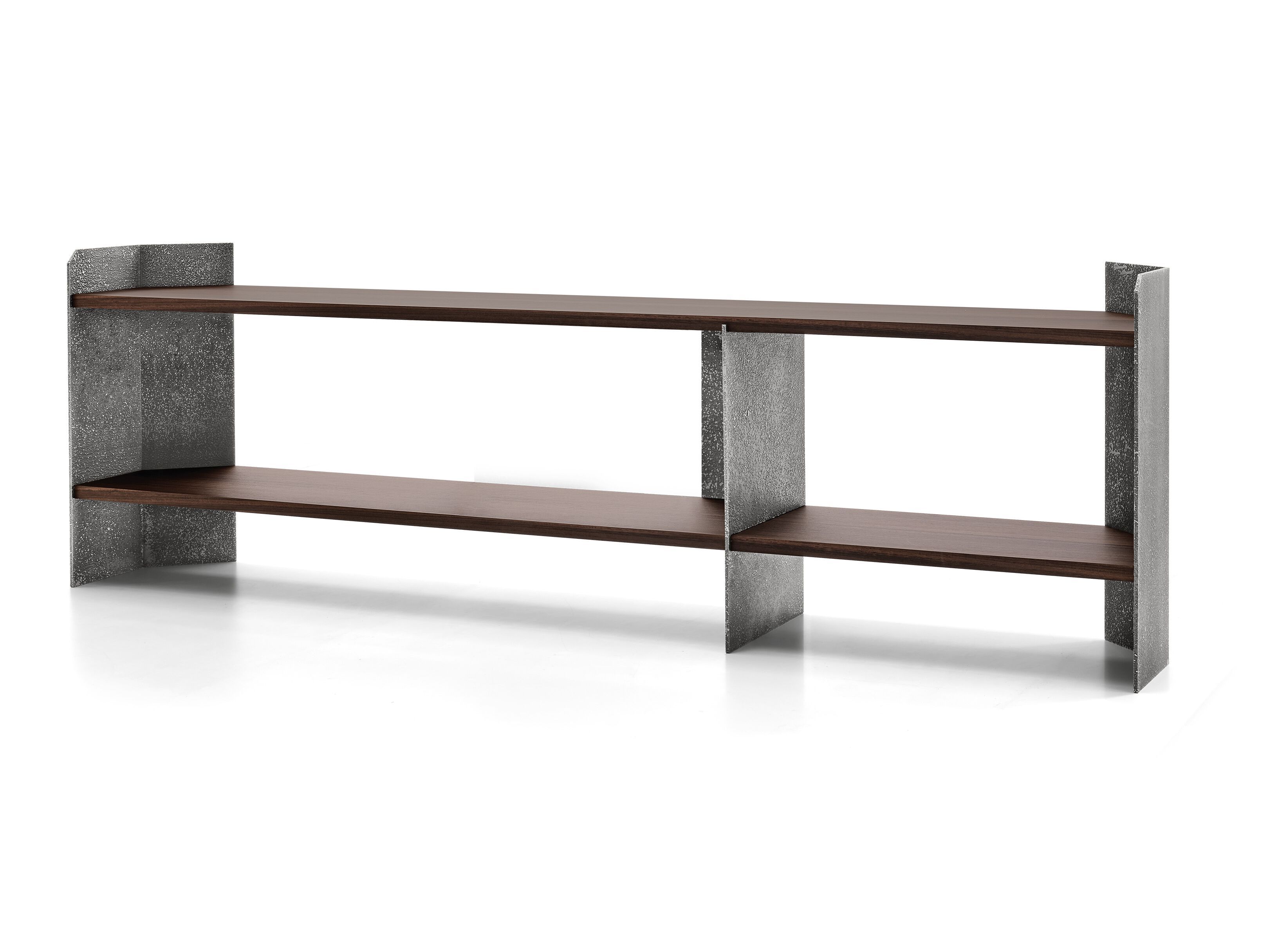 Книжный шкаф из эвкалипта и металла Arketipo CARTER ARCH-00018518 - Вид №1