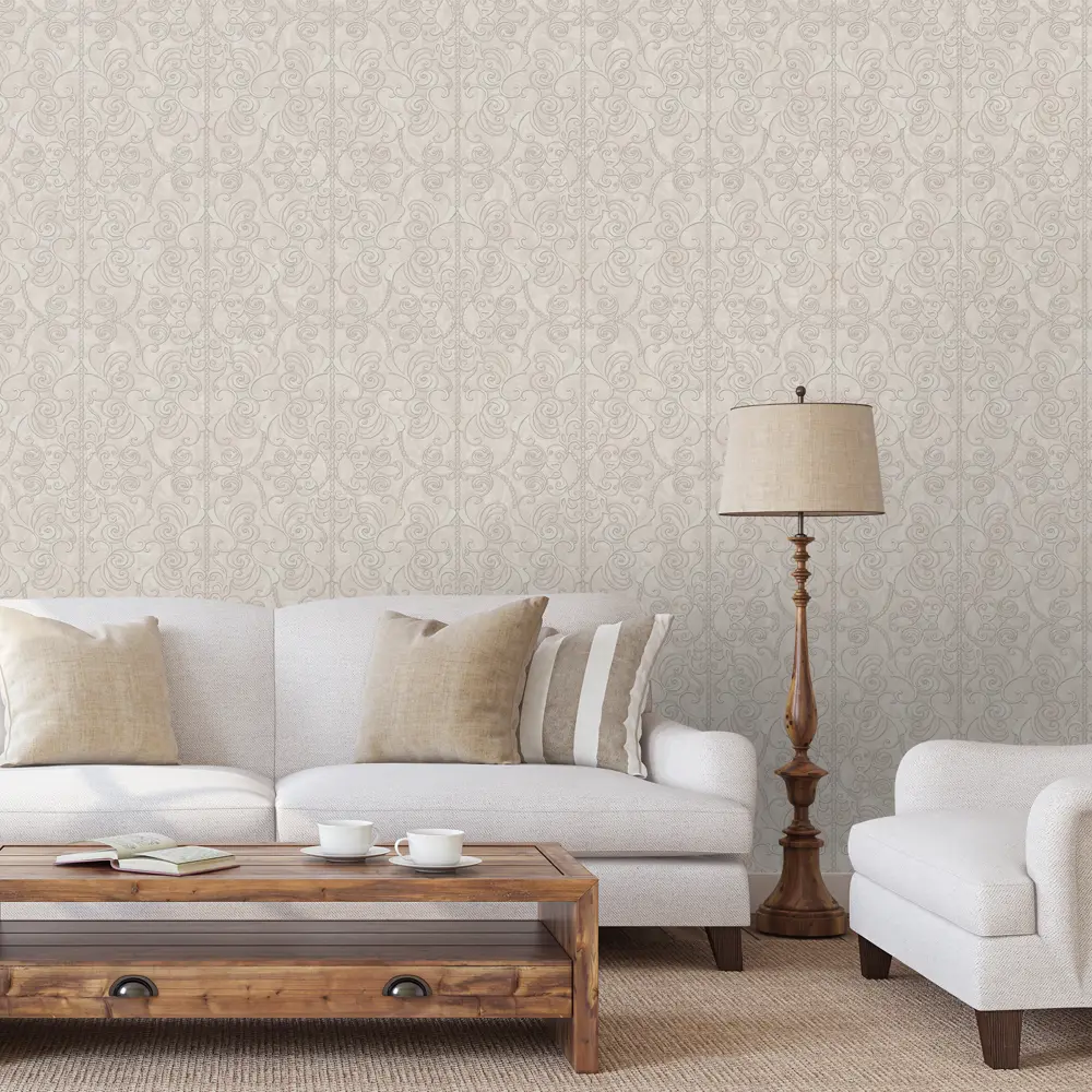 Обои флизелиновые Euro Décor «Romeo» 1148-00, 1.06x10 м, цвет бежевый EURO DECOR STLM-2104711 - Вид №2