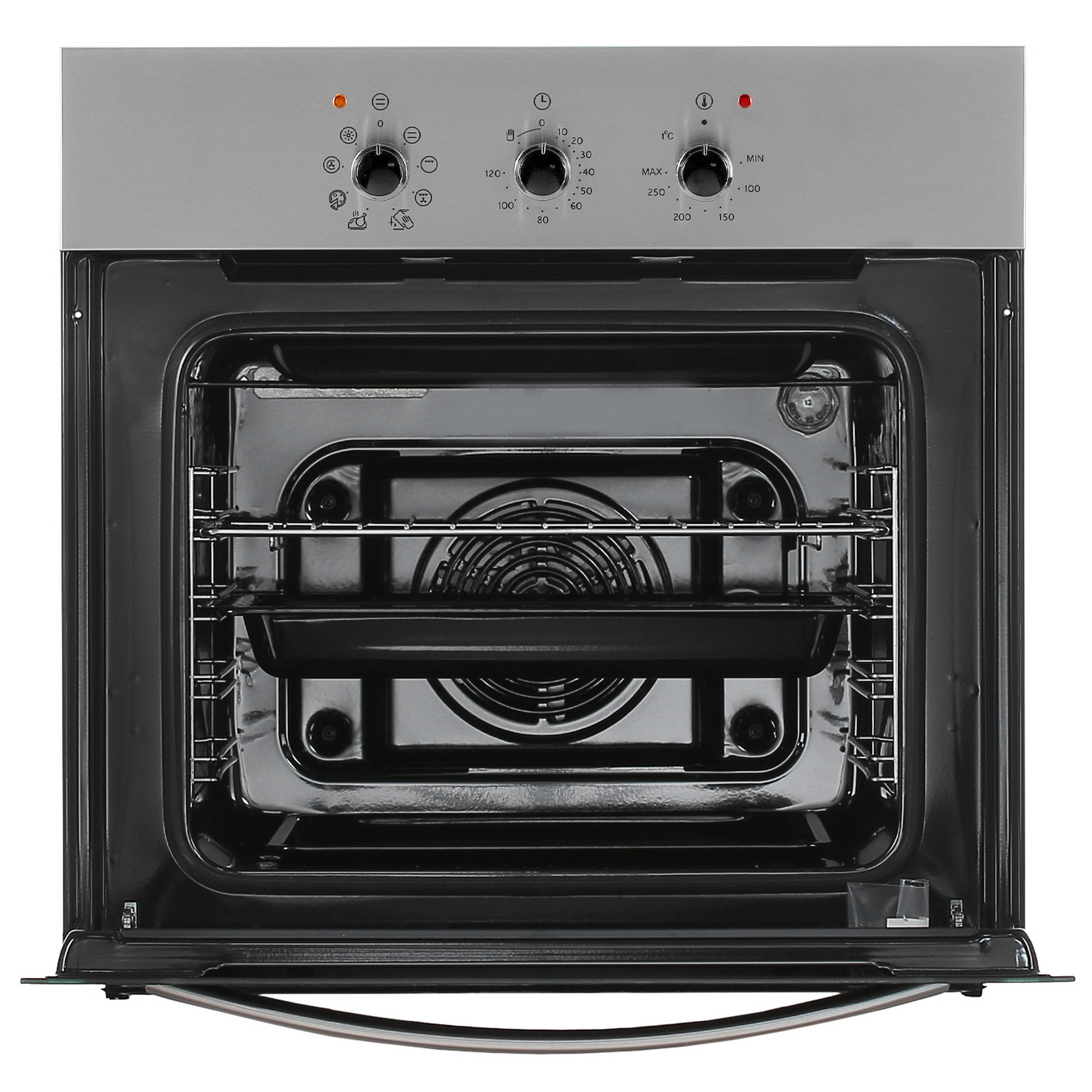 1115637 Электрический духовой шкаф Gefest ЭДВ ДА 602-01 Н1 серебристый STDN-0007374 - Вид №6