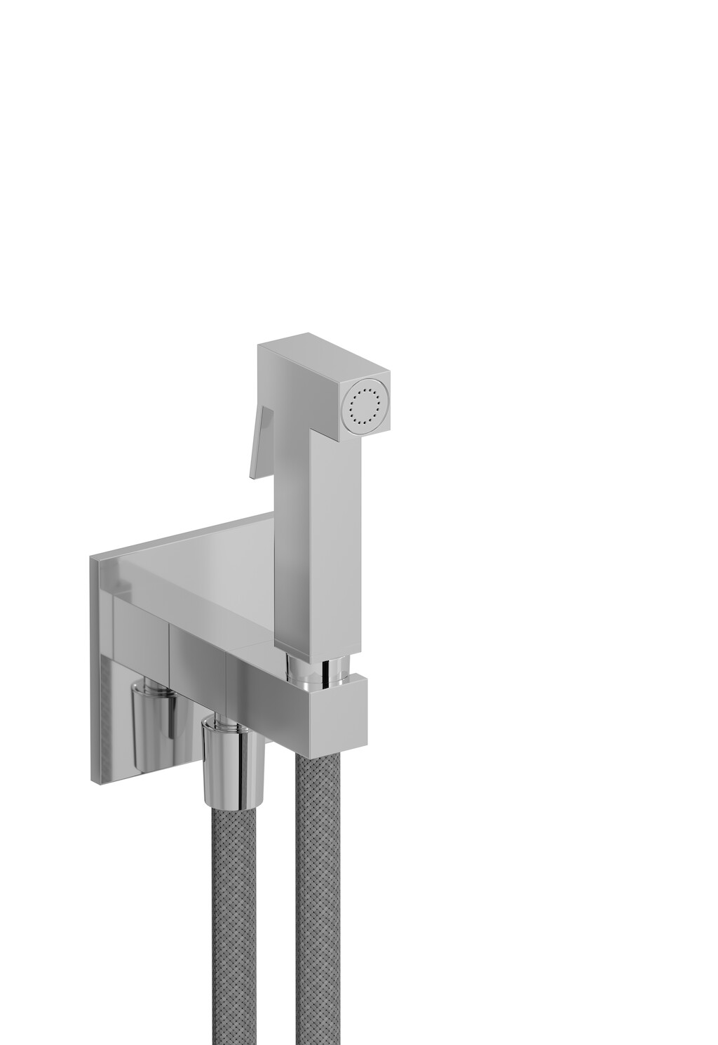 гигиеническая гидрощетка для унитаза WE ARE IB sh076rs Chrome RICAMBI