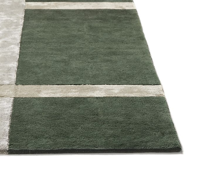 Прямоугольный шерстяной ковер с геометрическим рисунком Punt Stockholm ARCH-00040044 - Вид №7