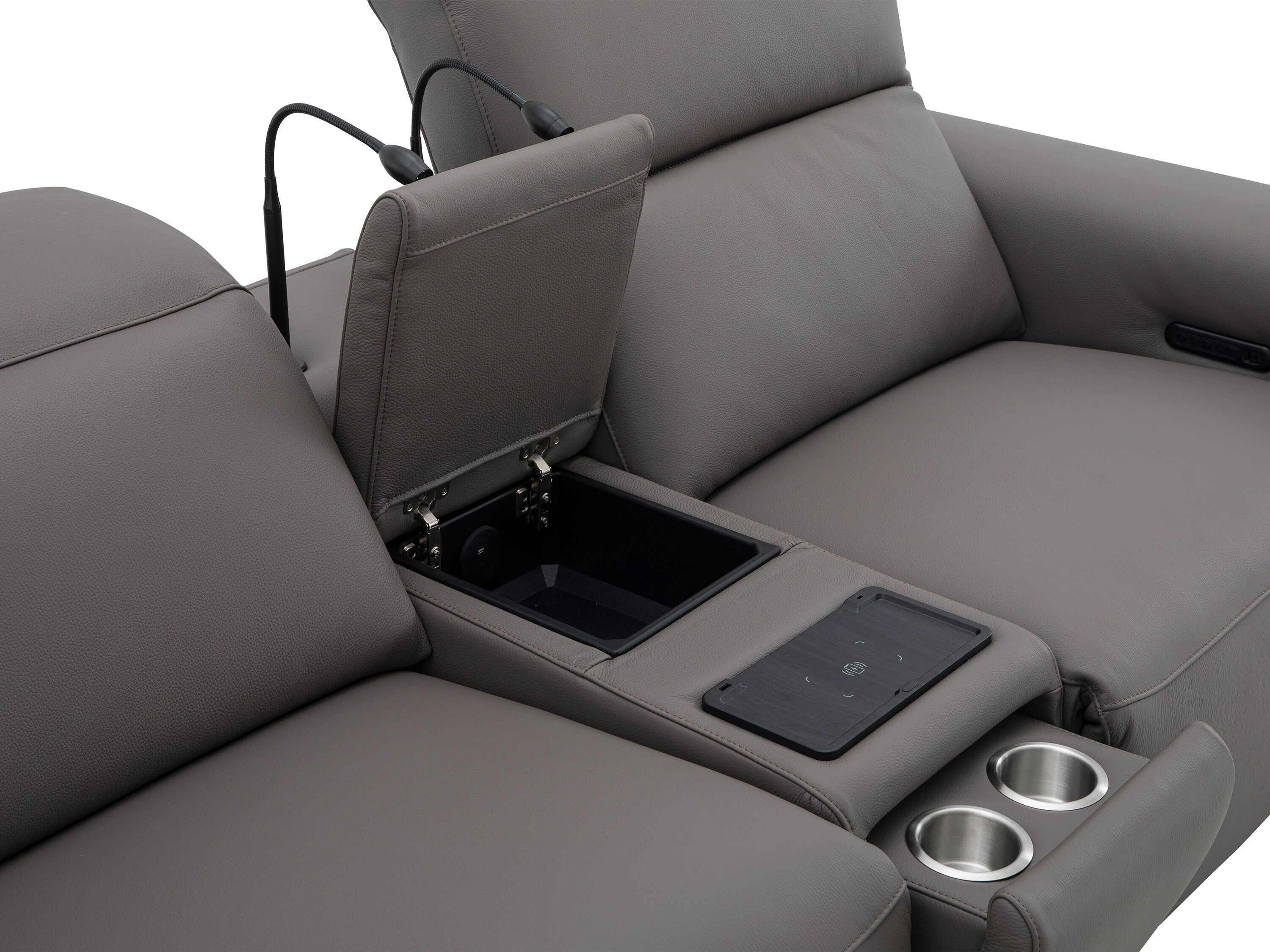 3-местный кожаный диван с откидной спинкой CAMPO DE' FIORI 5362 ARCH-00034478 - Вид №4