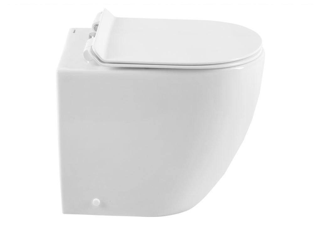 BL102NFST Приставной унитаз напольный Белый Aquanet CETUS Китай - Вид №7