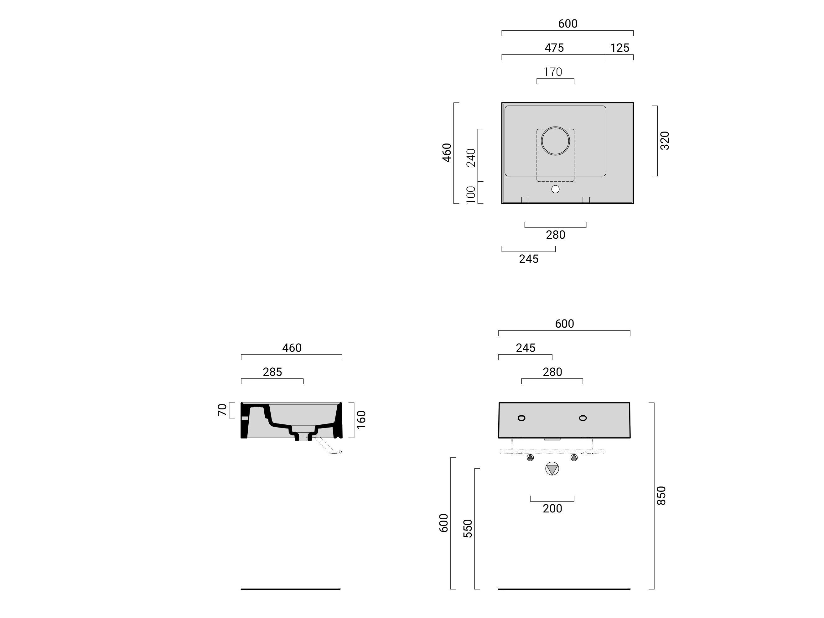 Умывальник Domus Falerii Lavatrucco ARCH-00044517 - Вид №12