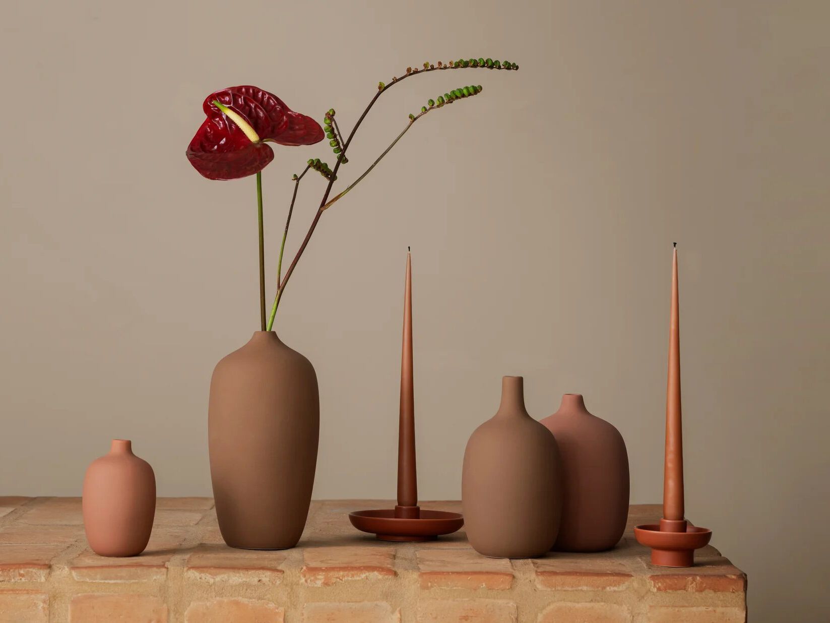 Керамический подсвечник blomus VELA S ARCH-00042326 - Вид №2