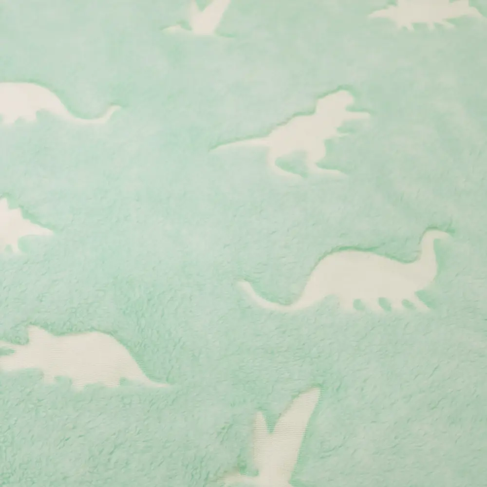 Плед Ardenza Dino 160х200 см фланель цвет светло-зеленый STLM-2193417 - Вид №1