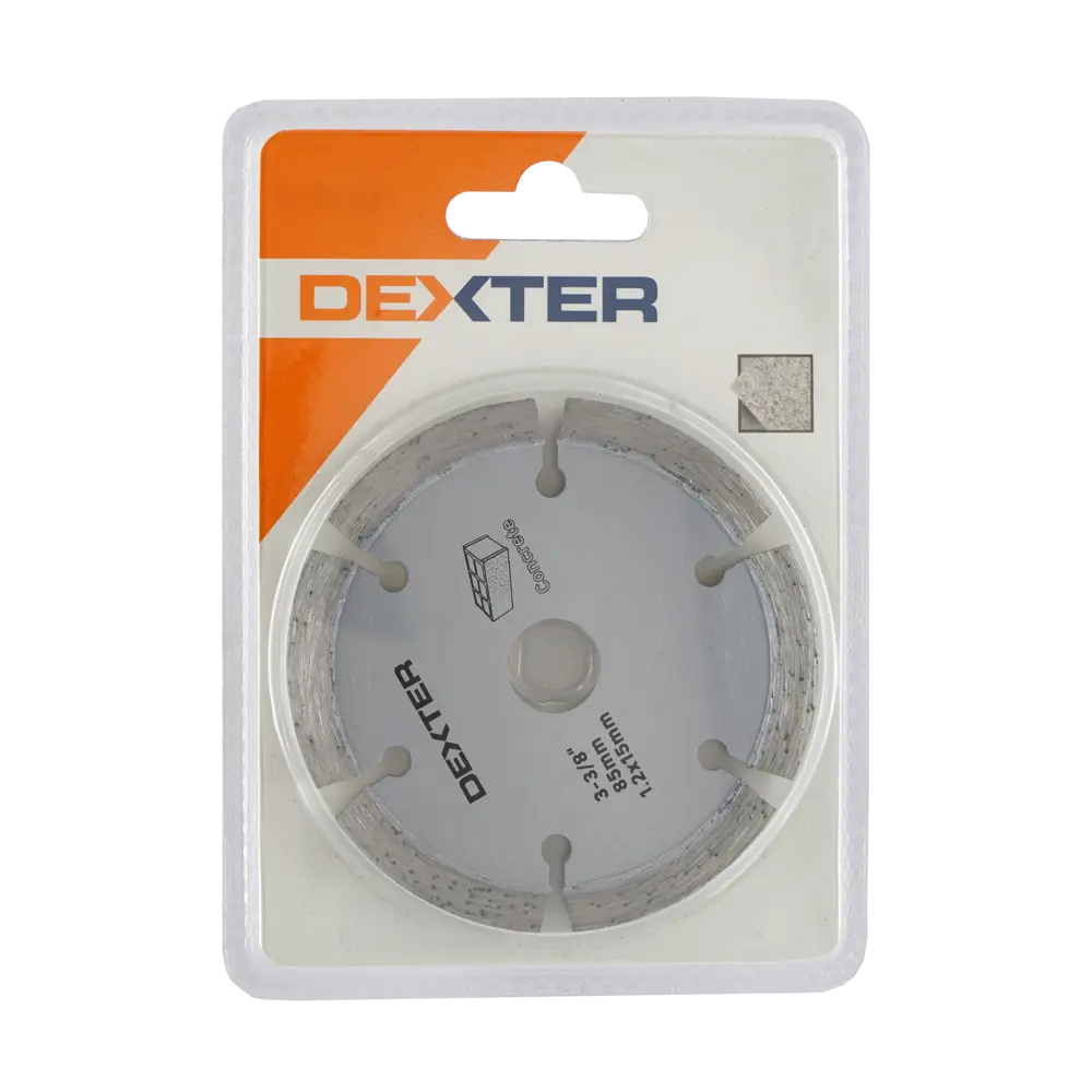 Алмазный диск Dexter для резки бетона и гранита 85x15 мм 82680738 STLM-0033959 - Вид №1