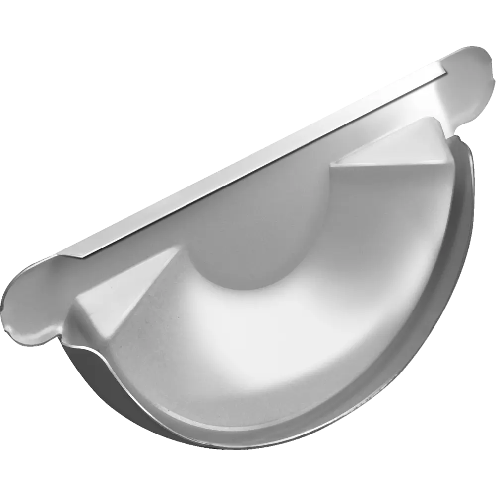 Заглушка торцевая универсальная 125 мм цвет сигнальный белый Grand Line STLM-2182723