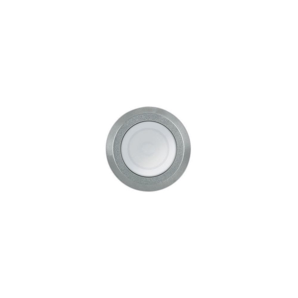 8400015 Встраиваемый в пешеходный пол Platek NANO FULL INOX TONDO  NANO FULL INOX - 1 LED 3000K diffuse 