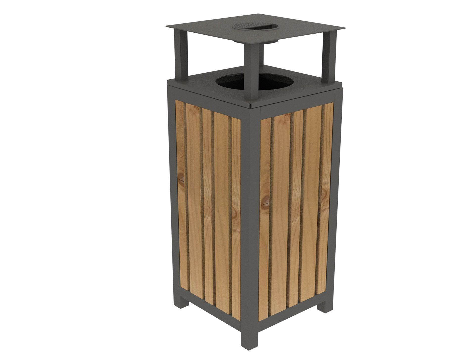 Держатель для мусора okumè с пепельницей Lazzari Braies ARCH-00068990 - Вид №1