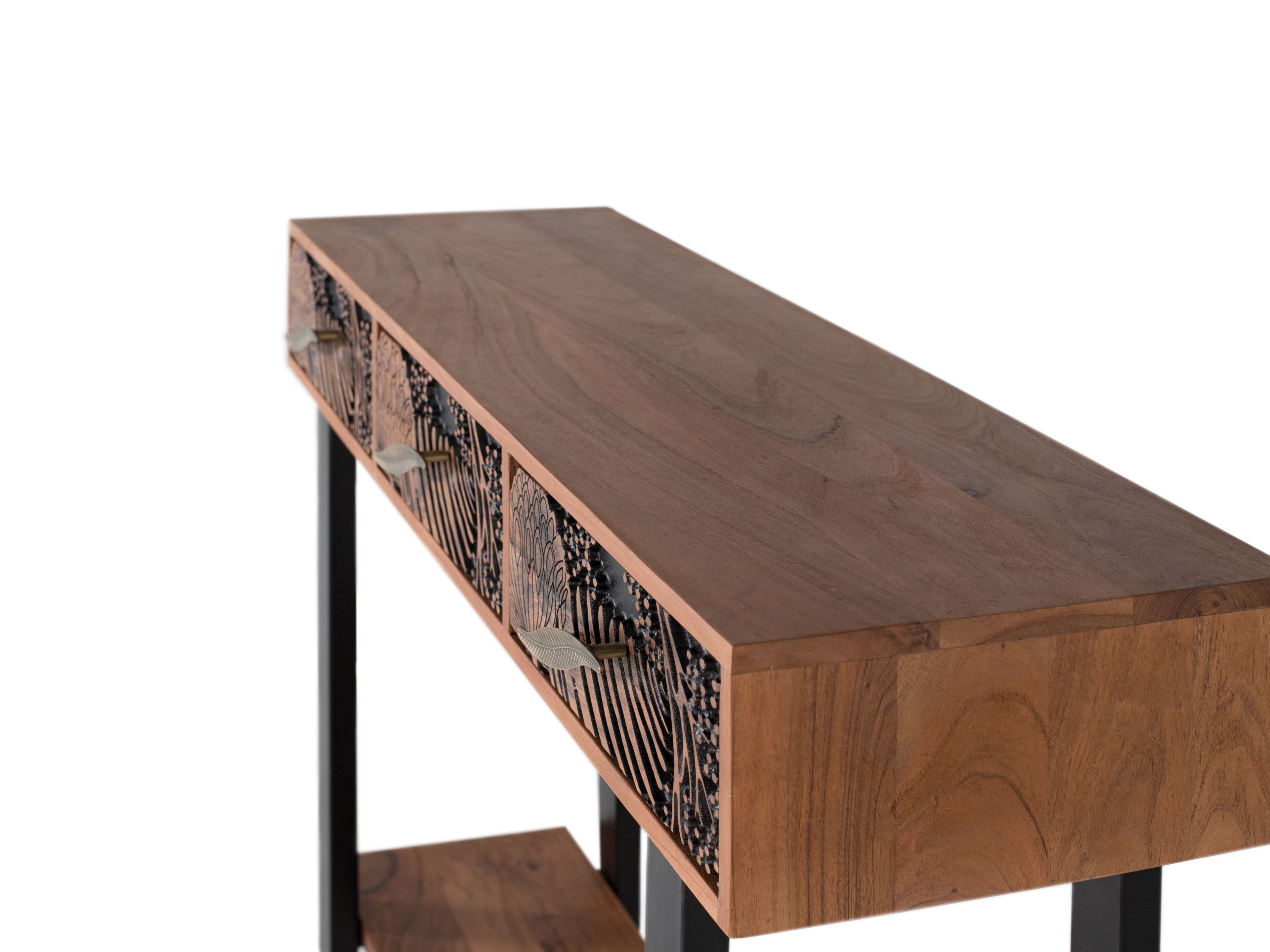 Консоль из акации с ящиками Giner y Colomer Tropicana ARCH-00007418