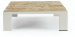 Ethimo Низкий садовый стол из тика Esedra Estqbawd0