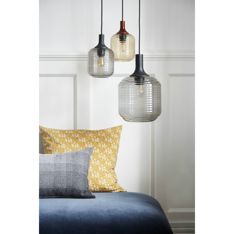 Лампа подвесная Honey, D26 см, янтарная Frandsen 15443276205001 - Вид №2