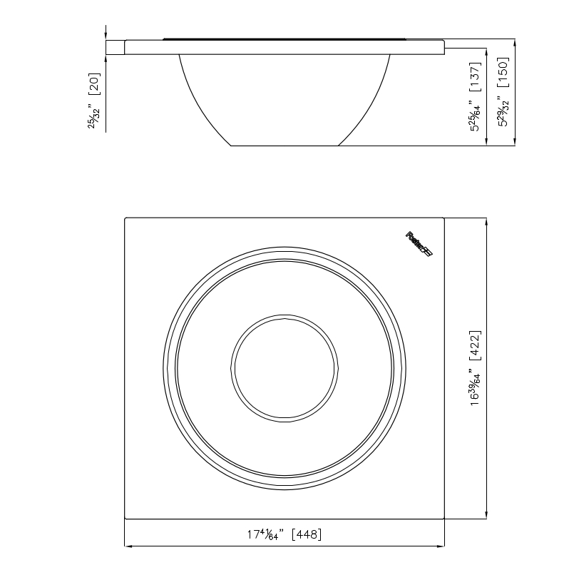 8200601 Комплект чаши Ø30 см с бамбуковой опорой - 8200601 Fosterspa  - Вид №1