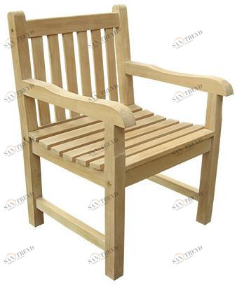 Il Giardino di Legno Садовый стул из тика с подлокотниками Classica 301