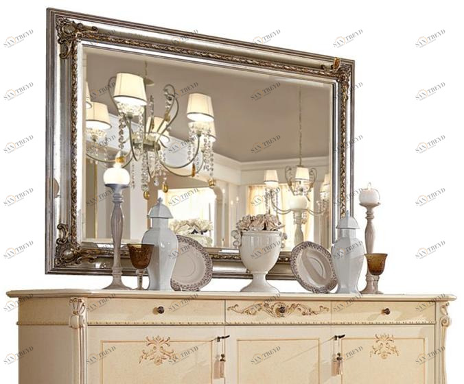 Barnini Oseo Деревянное зеркало с настенной рамой Prestige 445