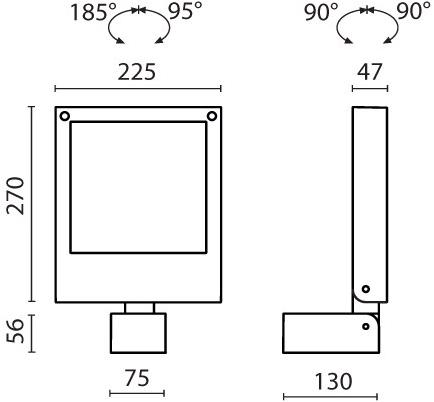 SIMES Светодиодный садовый светильник Twist sun-id-1452129 - Вид №3