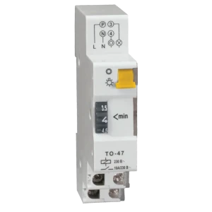 Таймер освещения Iek ТО47 230 В 16 А на DIN-рейку ИЭК