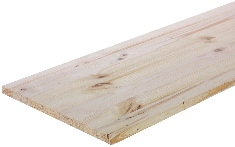 Мебельный щит OPTIMUM из массива хвои 60×20×1.8 см 82125550