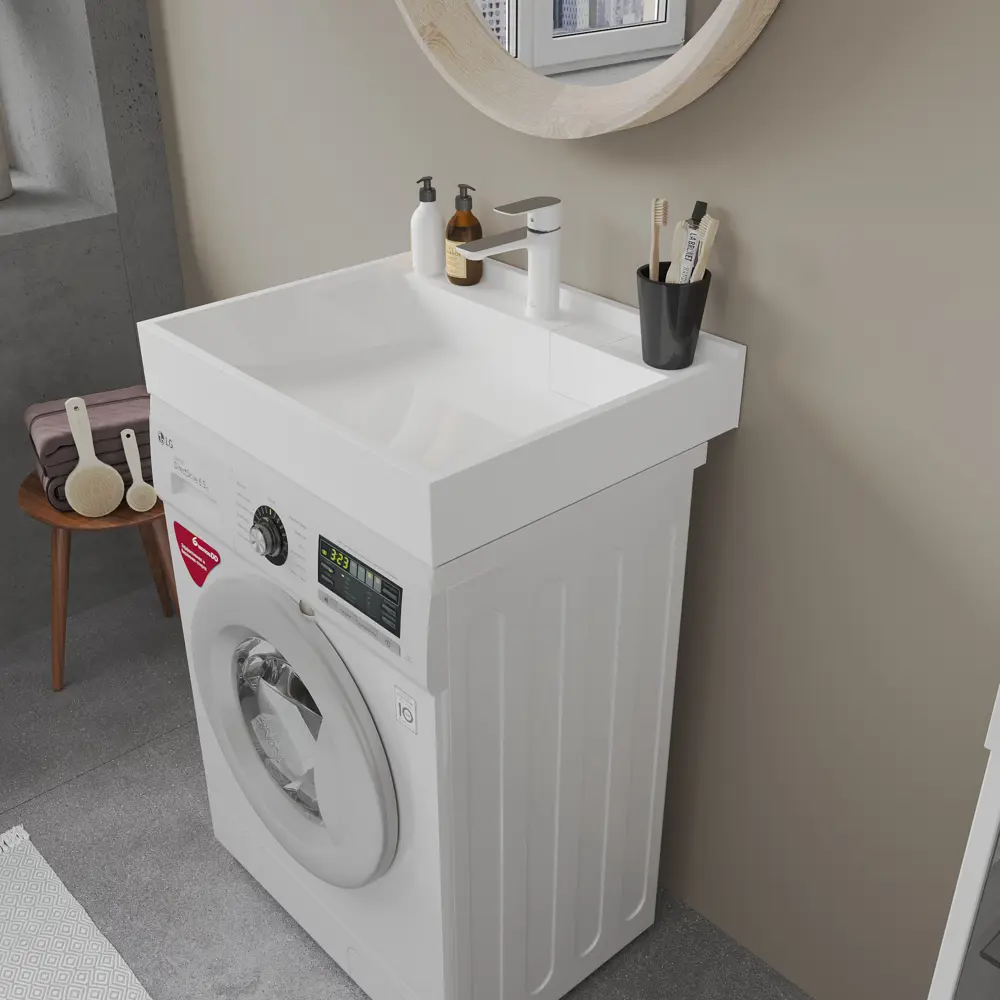 Раковина на стиральную машину Mira 60 см Santreyd STLM-2049839 - Вид №3