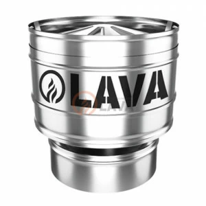 Оголовок-дефлектор LAVA 180/250, нерж. 439 (0,5)