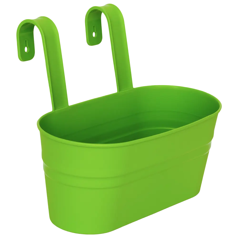 Подвесное кашпо 30x30x25 см v3 л пластик салатовый Santreyd Элластик STLM-2197566