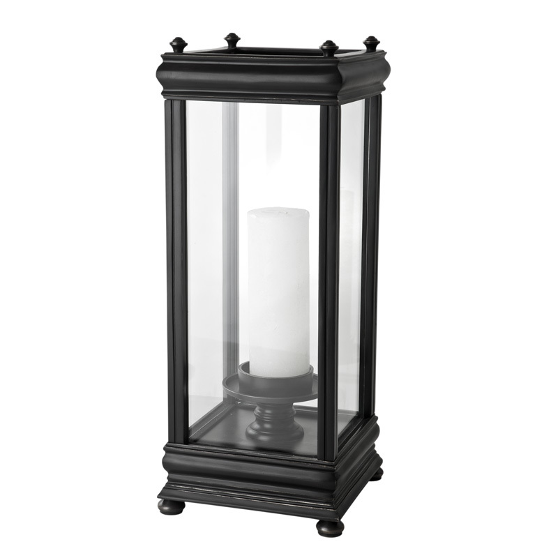 Подсвечник-фонарь металлический черный Prince Charles от Eichholtz EICHHOLTZ EICHHOLTZ 060271 Черный  - Вид №5