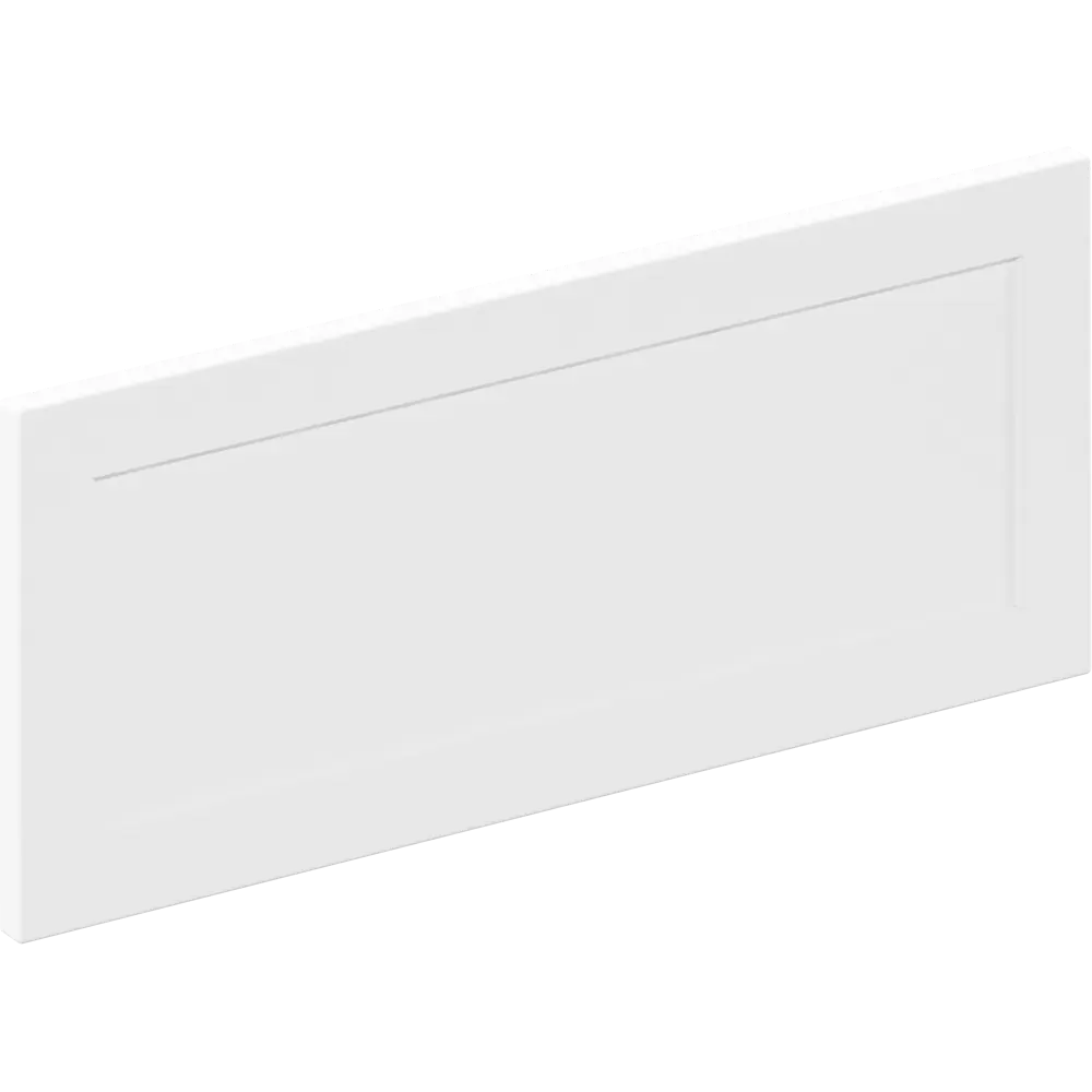 Фасад кухонного шкафа Ньюпорт 59.7x25.3 см KONSENSA МДФ цвет белый Ньюпорт белый STLM-2160857 - Вид №1